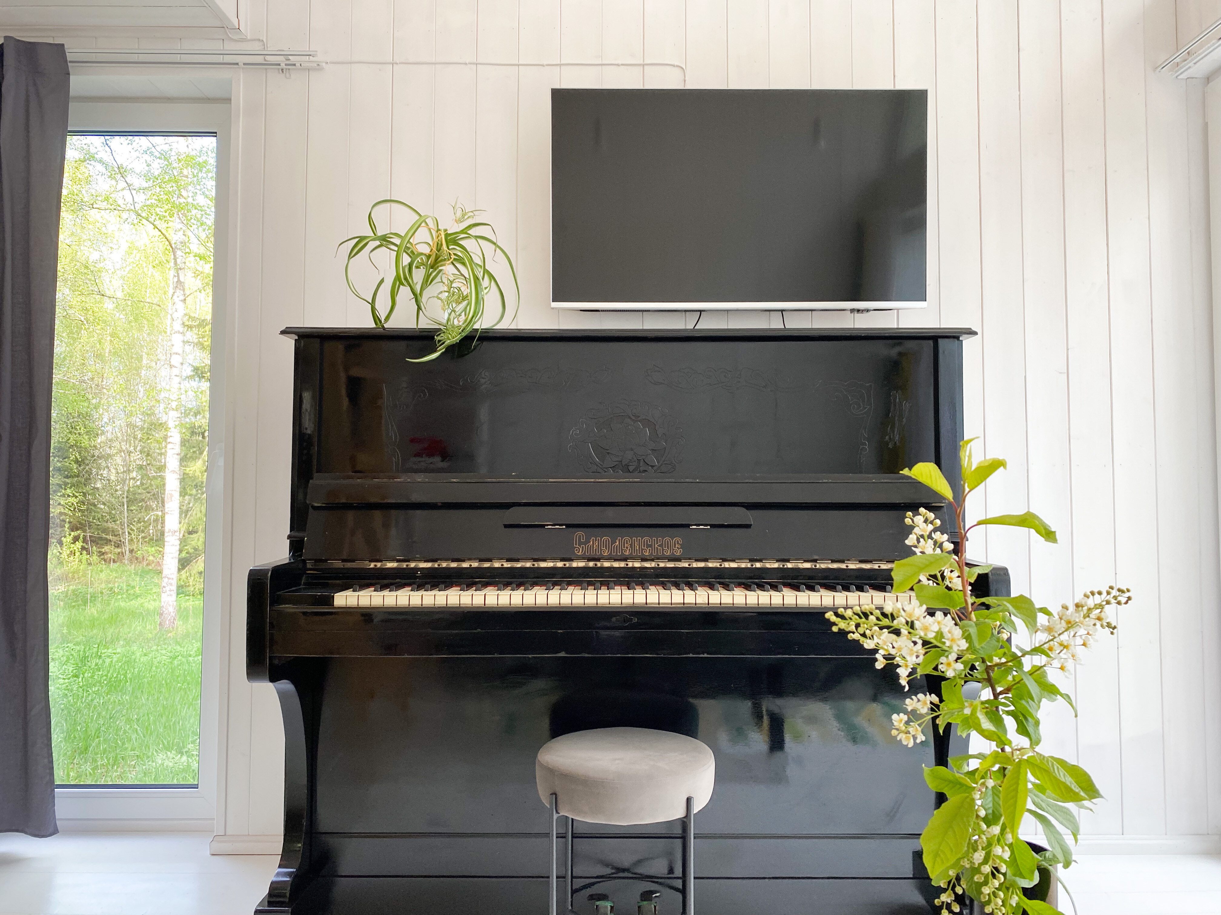 The piano
